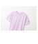 CW-X011　W Basic S/S SWEATSHIRT　L PURPLE　639448-0002