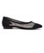 JE-1007　MESH FLAT PUMPS　BLACK　659000-0001