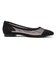 JE-1007　MESH FLAT PUMPS　BLACK　659000-0001