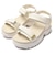 WSS21082141　DISRUPTOR WEDGE SANDAL LUX　WHITE　629479-0001
