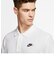 CJ4457　M CLUB SS POLO　100WHITE/BLACK　645513-0002