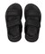 K2005　2BELT SANDAL(16-22)　BLACK/BLACK　635381-0002