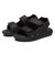 K2005　2BELT SANDAL(16-22)　BLACK/BLACK　635381-0002