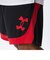 M1378332　M UA BASELINE SHORTS　002BLK/RED　657892-0002