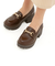 W5028　TANK LOAFER 6.5　DK.BROWN　634919-0002