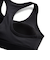 DX6822　W SWSH MED SPT BRA　010BLACK/WHITE　668330-0001