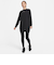 FJ9568　W ONE CREW TUNIC　010BLACK/WHITE　668352-0001