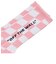 VN000FPFCGE　WAVY CHECKER SOCKS　PINK WAVY CHK　664883-0001