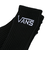 VN000XSEBLK　CLASSIC CREW (9.5-13, 3PK) FQ　BLACK 2　545575-0001