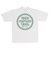 123K1040201　M CHECKER CIRCLE MOCKNECK TEE　WHITE　665781-0001