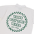 123K1040201　M CHECKER CIRCLE MOCKNECK TEE　WHITE　665781-0001