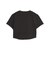 621435　W DARE TO CROP SLIM TEE　01BLK　669112-0001