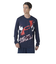 1381357　M UA TECH XL LOGO LS　410MDN　668905-0002