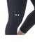 1365335　W UA Armour Hi Ankle Leg　001BLK/WHT　668907-0001