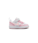 KDV5458　12-16 COURT BOROUGH LOW (TD)　105WHT/PNKFOM　667681-0002