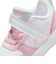 KDV5458　12-16 COURT BOROUGH LOW (TD)　105WHT/PNKFOM　667681-0002