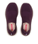 W1032　PL KNIT SLIP ON　PURPLE　658390-0003