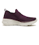 W1032　PL KNIT SLIP ON　PURPLE　658390-0003