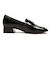 W5037　HEEL LOAFER 3.5　E/BLACK　664204-0002