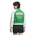 IU4769　W VARCT BOMBER(COLLEGE)　GREEN/WHITE　666196-0001