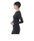 1358604　W HEATGEAR COMPRESSION CREW　001BLACK　651849-0001