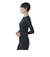1358604　W HEATGEAR COMPRESSION CREW　001BLACK　651849-0001