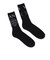 VN00062CBLK　PERRIS & DENNIS CREW SOCK　BLACK　664905-0001