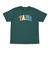 123K1010601　M COLOR VANS PATCH SS TEE　GREEN　665906-0002