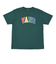 123K1010601　M COLOR VANS PATCH SS TEE　GREEN　665906-0002