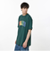123K1010601　M COLOR VANS PATCH SS TEE　GREEN　665906-0002