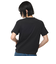 123K3010200　W College SHORT S TEE　INK BLACK　665911-0001