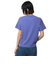 123K3010200　W College SHORT S TEE　PURPLE　665911-0002