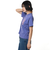 123K3010200　W College SHORT S TEE　PURPLE　665911-0002
