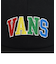 123K1160201　COLOR VANS PATCH CAP　BLACK　665796-0002