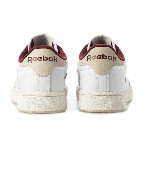 100032972 Club C 85 WHT/MAROON 667847-0001｜エービーシー