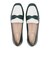 W28013　W COLE HAAN YORK BOW LOAFER　SCARAB/IVORY　671541-0001