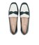 W28013　W COLE HAAN YORK BOW LOAFER　SCARAB/IVORY　671541-0001