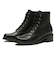 W3032　LACE UP 4.5　BLACK　665522-0001
