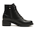W3032　LACE UP 4.5　BLACK　665522-0001