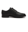 C38472　MIDLAND LUG PLAIN TOE OXFORD　*BLACK/BLACK　671528-0001