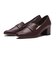 JE80214　HEEL LOAFER 5　BURGUNDY　670055-0002