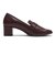 JE80214　HEEL LOAFER 5　BURGUNDY　670055-0002