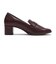 JE80214　HEEL LOAFER 5　BURGUNDY　670055-0002