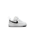 KDV5458　12-16 COURT BOROUGH LOW (TD)　104WHITE/BLACK　667681-0001