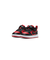 KDV5458　12-16 COURT BOROUGH LOW (TD)　600UNVRED/BLK　667681-0004