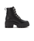 A41S7　W'S EVERLEIGH 6IN LACE UP BOOT　BLK FL GRAIN　670260-0001