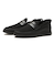 SR07065　KNIT LOAFER　BLACK/BLACK　665439-0001