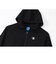 C3-YS103　M FULL ZIP HOODED JKT　BLACK　669194-0001