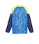 658882　K INDIVIDUALCUP 1/4 ZIP TOP JR　54PERSIAN BLUE　669231-0002