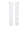 FN7406　U 1P SLOUCH SOCKS　100WHITE/BLACK　667280-0001